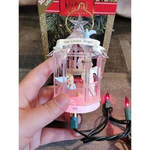 Hallmark 1990 Christmas classic the littlest angel ornament Xmas Decor Magic